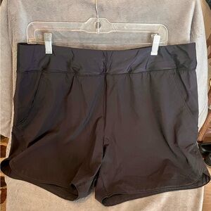 Lands' End Women's Black Swim Shorts